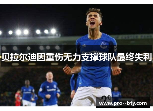 贝拉尔迪因重伤无力支撑球队最终失利